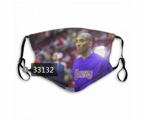 2021 NBA Los Angeles Lakers #24 kobe bryant 33132 Dust mask with filter->->Sports Accessory